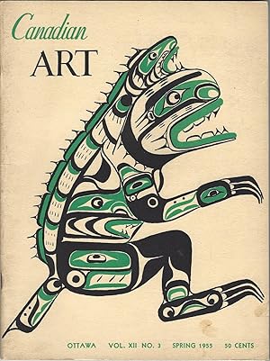 Seller image for Canadian Art (magazine), Vol XII (12), No. 3, Spring 1955 for sale by Purpora Books