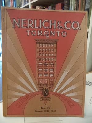 Nerlich & Co. Toronto. General Catalogue No. 97. Season 1944 - 1945 Fancy Goods, Toys, Games, Chr...