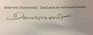 Das Lamm im verlorenen Haufen. Skizzen und Erinnerungen aus zwei großen Krigen von Ernst von Domb...