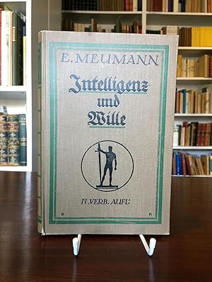 Seller image for E. Meumann's Intelligenz und Wille. for sale by Antiquariat Seibold