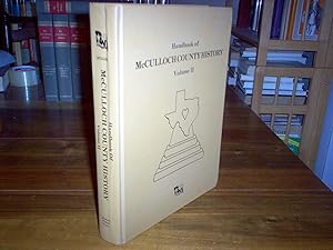 Image du vendeur pour Handbook of McCulloch County History Volume II mis en vente par Nash Books