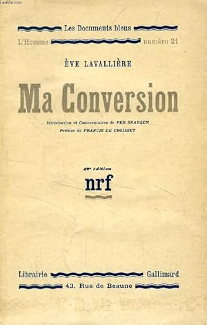 Seller image for MA CONVERSION for sale by Le-Livre