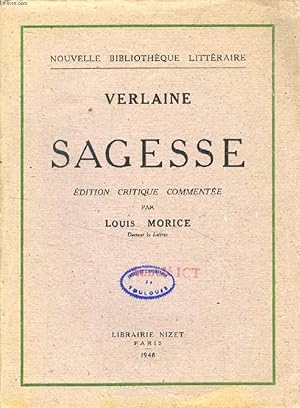 Bild des Verkufers fr SAGESSE zum Verkauf von Le-Livre