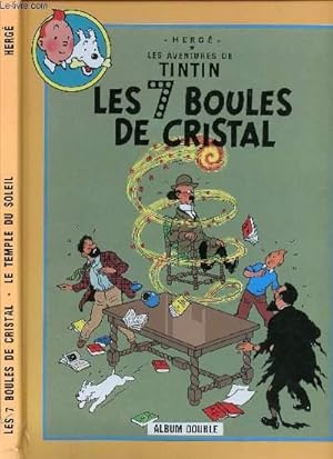 Immagine del venditore per LES AVENTURES DE TINTIN - ALBUM DOUBLE - TOME 13 : LES 7 BOULES DE CRISTAL - TOME 14 : LE TEMPLE DU SOLEIL. venduto da Le-Livre