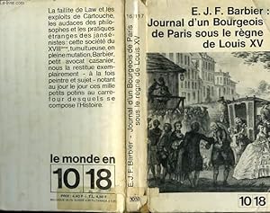 Seller image for JOURNAL D UN BOURGEOIS DE PARIS SOUS LE REGNE DE LOUIS XV. for sale by Le-Livre
