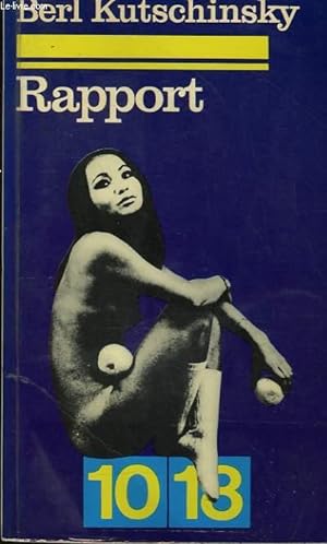 Bild des Verkufers fr RAPPORT zum Verkauf von Le-Livre