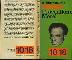 Seller image for L'INVENTION DE MOREL. for sale by Le-Livre