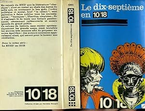 Bild des Verkufers fr LE XVII E EN 10/18. zum Verkauf von Le-Livre