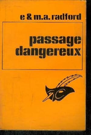Bild des Verkufers fr PASSAGE DANGEREUX zum Verkauf von Le-Livre