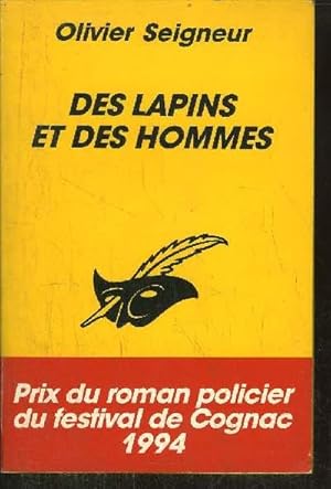 Seller image for DES LAPINS ET DES HOMMES for sale by Le-Livre