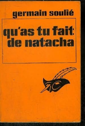 Image du vendeur pour QU' AS TU FAIT DE NATACHA mis en vente par Le-Livre