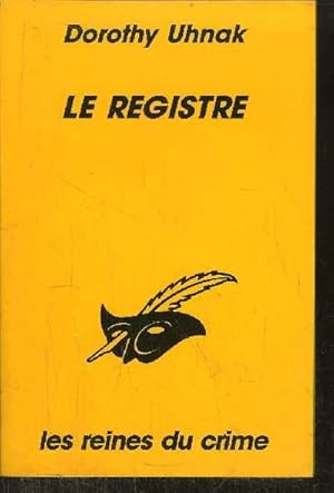 Seller image for LE REGISTRE for sale by Le-Livre