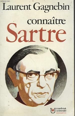 Image du vendeur pour CONNAITRE SARTRE mis en vente par Le-Livre