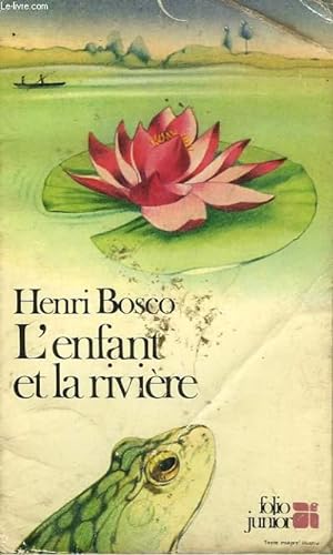 Bild des Verkufers fr L'ENFANT ET LA RIVIERE zum Verkauf von Le-Livre
