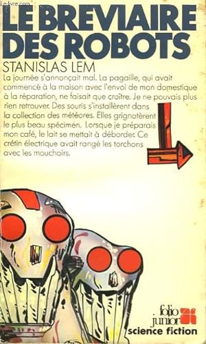 Bild des Verkufers fr LE BREVIAIRE DES ROBOTS zum Verkauf von Le-Livre
