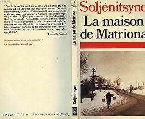 Image du vendeur pour LA MAISON DE MATRIONA mis en vente par Le-Livre