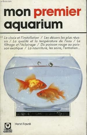 Image du vendeur pour MON PREMIER AQUARIUM mis en vente par Le-Livre