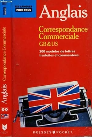 Bild des Verkufers fr LA CORRESPONDANCE COMMERCIALE EN ANGLAIS zum Verkauf von Le-Livre