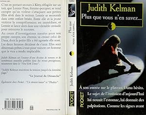 Seller image for PLUS QUE VOUS N'EN SAVEZ. - MORE THAN YOU KNOW for sale by Le-Livre