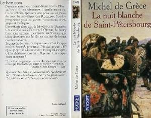 Bild des Verkufers fr LA NUIT BLANCHE DE SAINT-PETERSBOURG zum Verkauf von Le-Livre