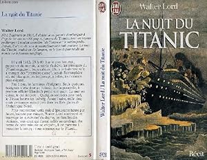Seller image for LA NUIT DU TITANIC - A NIGHT TO REMEMBER for sale by Le-Livre