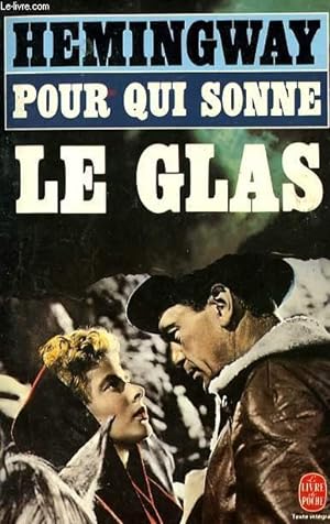 Bild des Verkufers fr POUR QUI SONNE LE GLAS zum Verkauf von Le-Livre