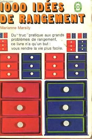 Image du vendeur pour 1000 IDEES DE RANGEMENT mis en vente par Le-Livre