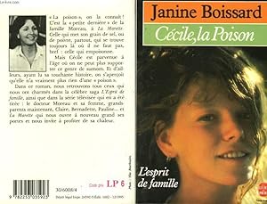 Image du vendeur pour L'ESPRIT DE FAMILLE - CECILE LA POISON mis en vente par Le-Livre