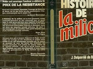 Bild des Verkufers fr HISTOIRE DE LA MILICE zum Verkauf von Le-Livre