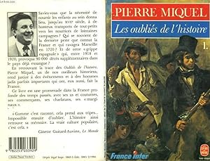 Imagen del vendedor de LES OUBLIES DE L'HISTOIRE TOME 1 a la venta por Le-Livre