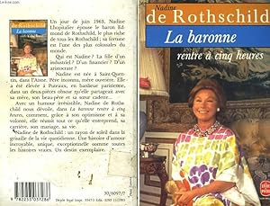 Bild des Verk�ufers f�r LA BARONNE RENTRE A CINQ HEURES zum Verkauf von Le-Livre