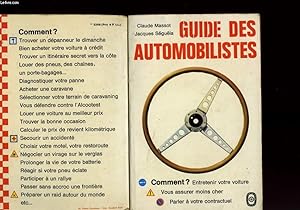 Seller image for GUIDE DES AUTOMOBILISTES for sale by Le-Livre