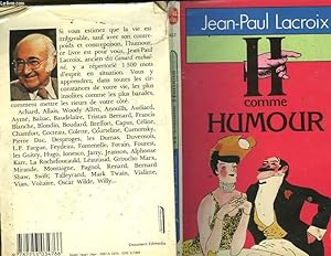 Seller image for H COMME HUMOUR for sale by Le-Livre