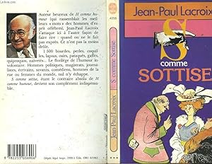 Seller image for S COMME SOTTISE for sale by Le-Livre