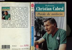 Seller image for PAROLE DE MEDECIN for sale by Le-Livre