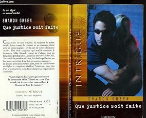 Imagen del vendedor de QUE JUSTICE SOIT FAITE - TO DIE FOR a la venta por Le-Livre