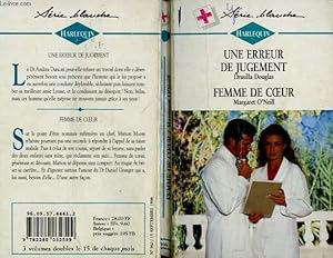 Image du vendeur pour UNE ERREUR DE JUGEMENT SUIVI DE FEMME DE COEUR (DOCTORS IN DOUBT - THE GENEROUS HEART) mis en vente par Le-Livre