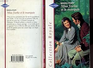 Image du vendeur pour MISS YORKE ET LE MARQUIS - THE MARQUESS AND MISS YORKE mis en vente par Le-Livre