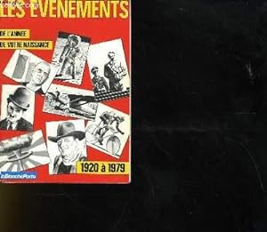 Image du vendeur pour LES EVENEMENTS DE L'ANNEE DE VOTRE NAISSANCE mis en vente par Le-Livre