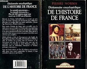 Seller image for DICTIONNAIRE ENCYCLOPEDIQUE DE L'HISTOIRE DE FRANCE for sale by Le-Livre