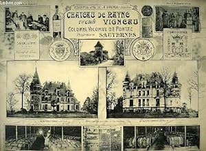 Seller image for Les grands vins de la Gironde, illustrs. Chteau de Rayne-Vigneau. for sale by Le-Livre