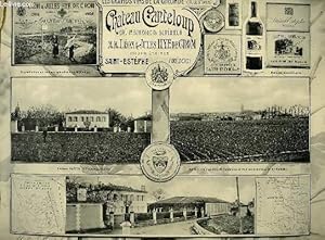 Seller image for Les grands vins de la Gironde, illustrs. Chteau Canteloup. for sale by Le-Livre