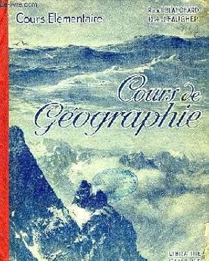 Seller image for Cours de Gographie. Cours lmentaire, classes de 9. for sale by Le-Livre