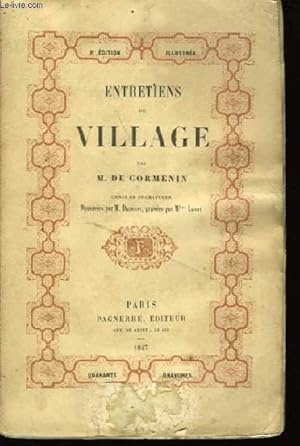 Bild des Verkufers fr Entretiens de Village. zum Verkauf von Le-Livre