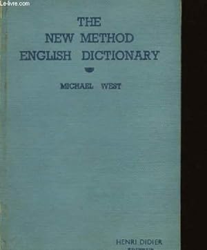 Imagen del vendedor de The new Method English Dictionnary. a la venta por Le-Livre