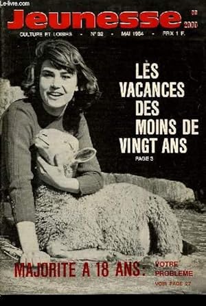 Seller image for Jeunesse N32 : Les vacances des moins de 20 ans. for sale by Le-Livre