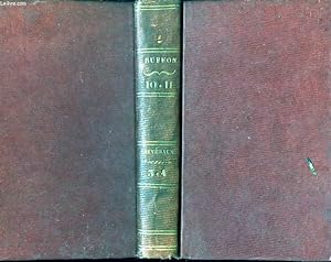 Bild des Verkufers fr Oeuvres Compltes de Buffon. TOMES 10 et 11 en un volume. zum Verkauf von Le-Livre