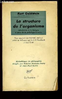 Bild des Verkufers fr La structure de l'organisme zum Verkauf von Le-Livre
