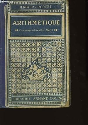 Seller image for Arithmtique. Cours Moyen (1re anne) for sale by Le-Livre