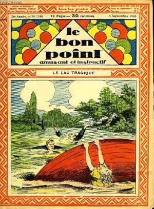 Seller image for Le bon point, amusant et instructif. 24me anne, n1188 : Le lac tragique. for sale by Le-Livre